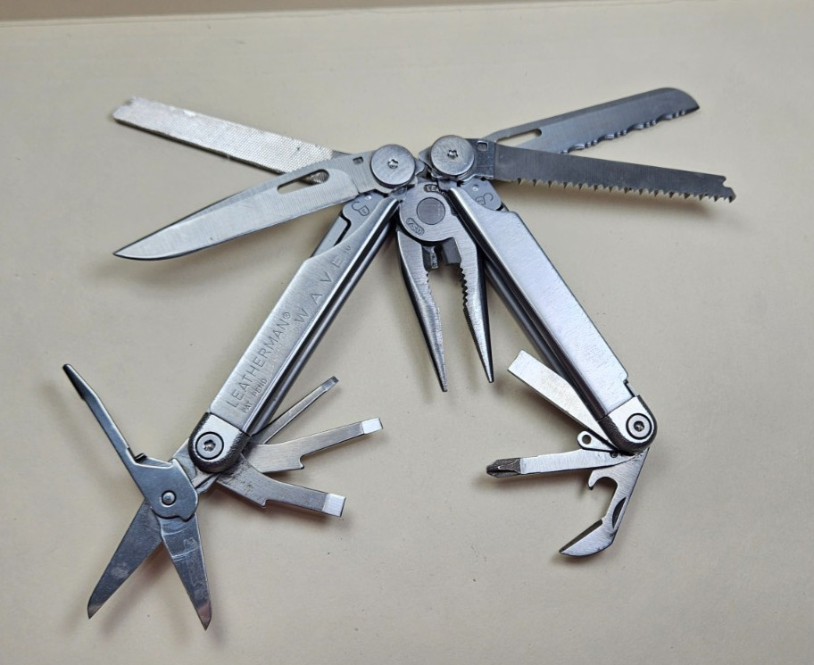 Leatherman Wave Original Multi Tool Knife Pliers with sheath Excellent