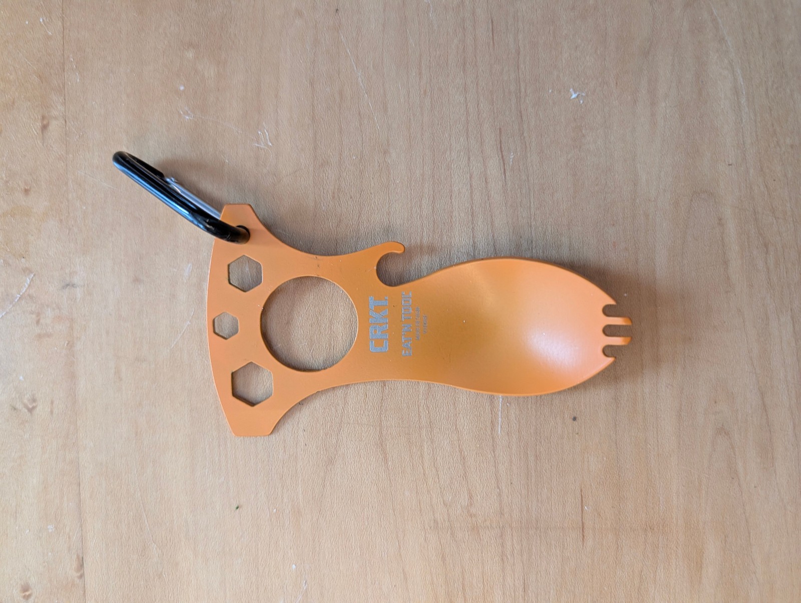 CRKT Eat’N Tool Spork Multi Camping Survival Tool Orange New