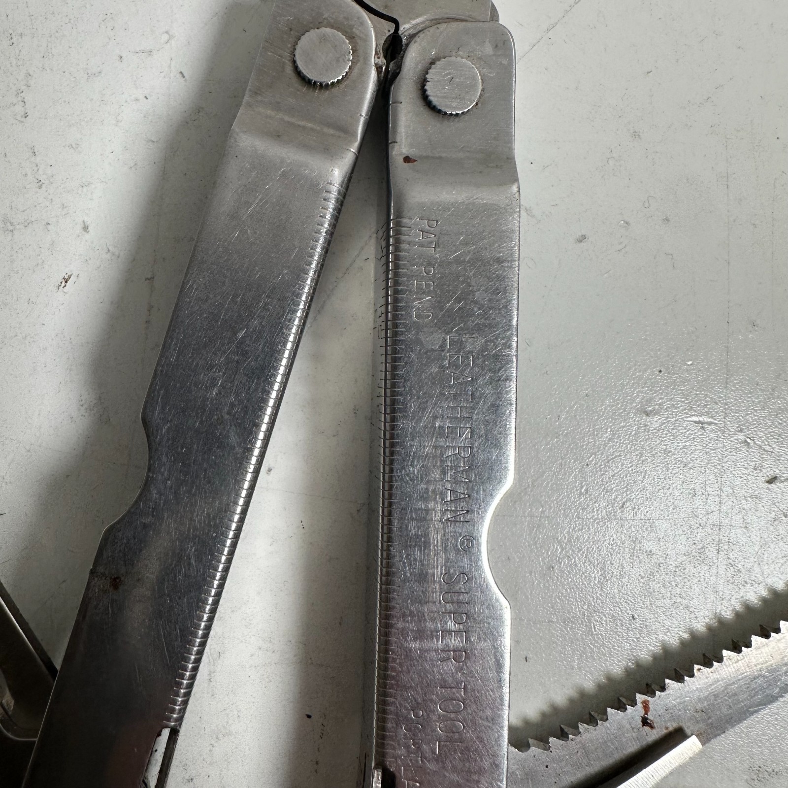 Leatherman Super Tool Silver Compact Plier Outdoor Multi-Tool USA Made