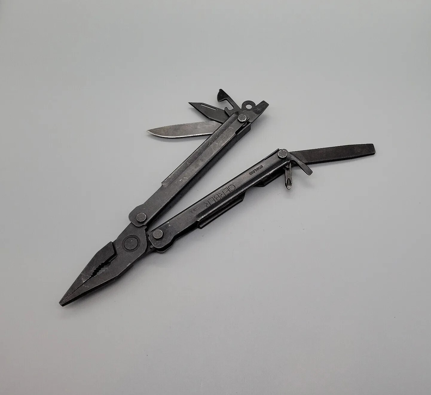 Gerber USA Military Provisional Multi Tool Early 1990’s Butterfly Style Vintage