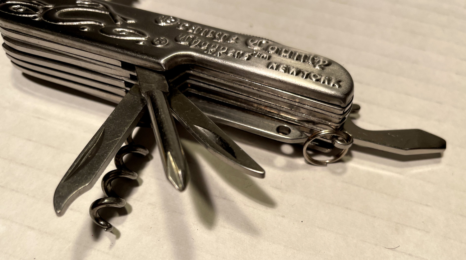 Rare Vintage Orange County Choppers Brand New York Multi-Function Pocket Knife
