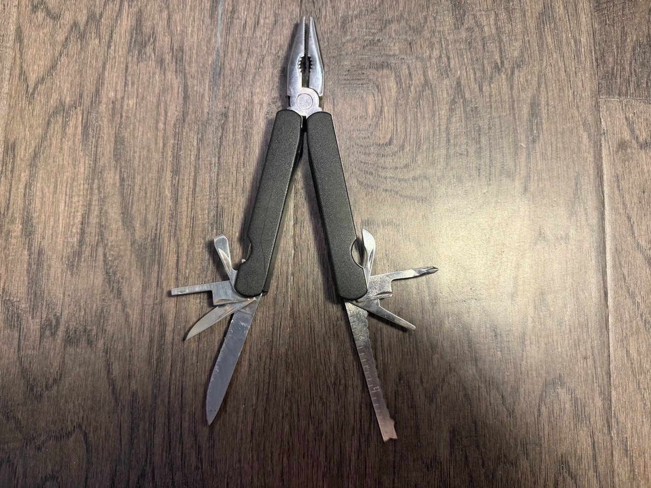 USED Stainless Steel Multi-Tool Pliers Compact Folding Tool Fast + Free Shipping