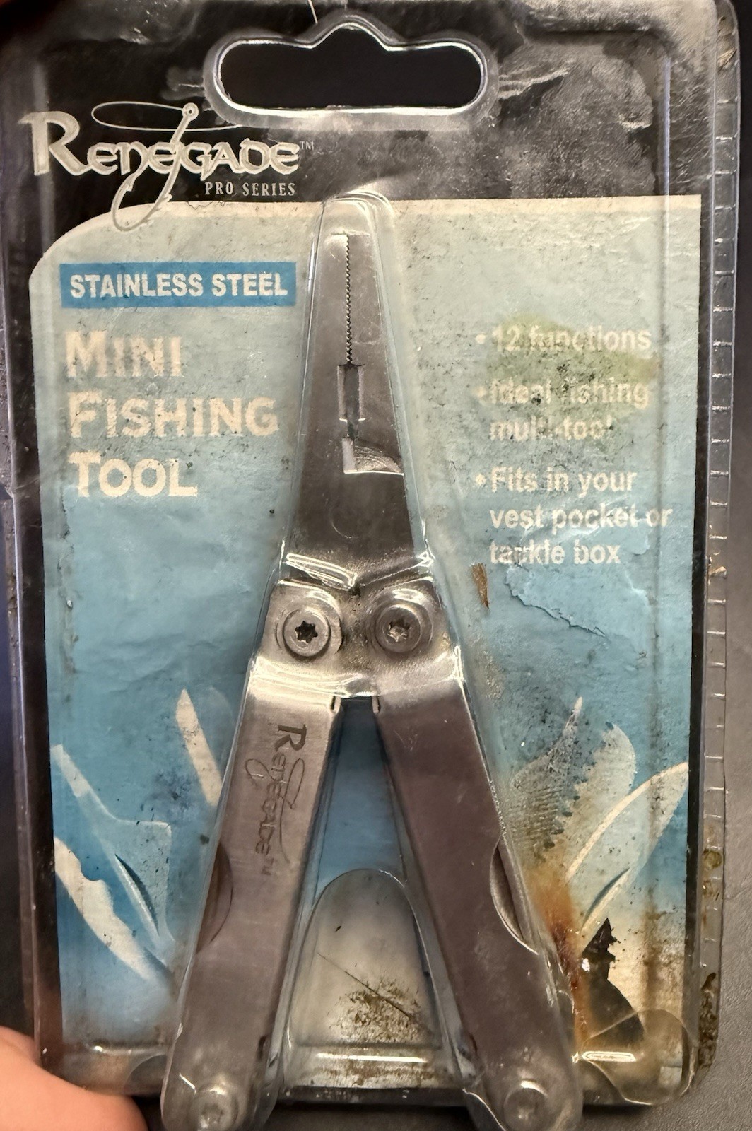 Renegade Multi Purpose Mini Fishing Tool 12 Functions New 22-41559WDIP F1.2