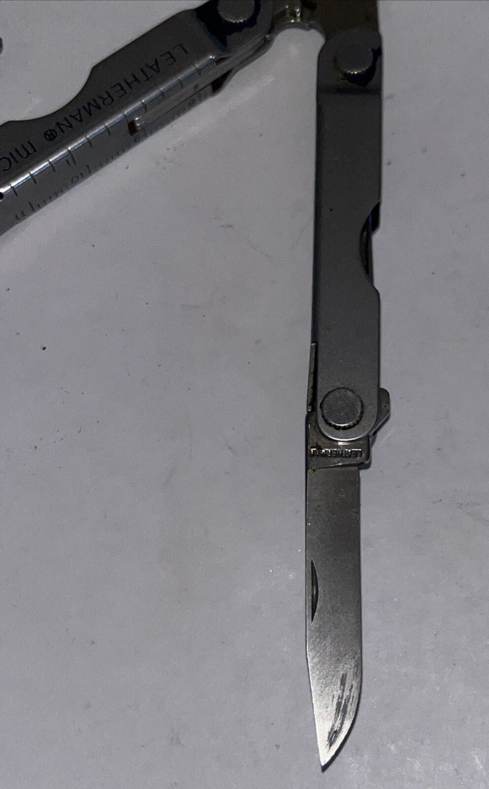 Leatherman Silver Micra Compact Scissors Hiking Back packing Multi-Tool