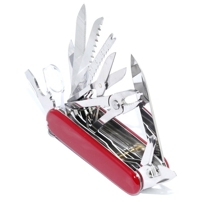 Swiss Fold Survive Multipurpose Outdoor Pocket Army EDC Gear Knife Tools 30 in 1