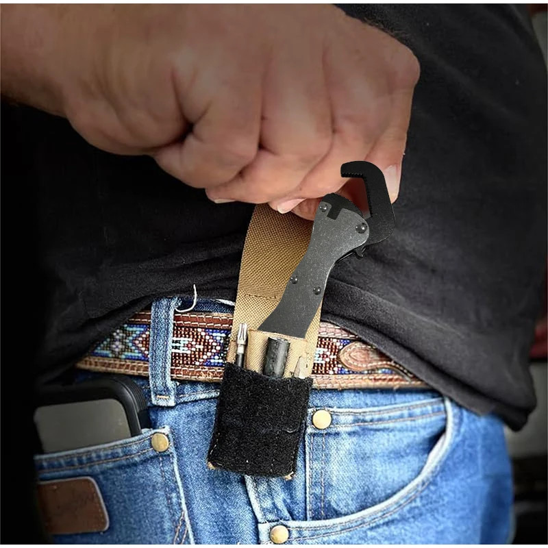 Multifunctional Mini Wrench Short Handle Pliers Portable Repair Auxiliary Tool