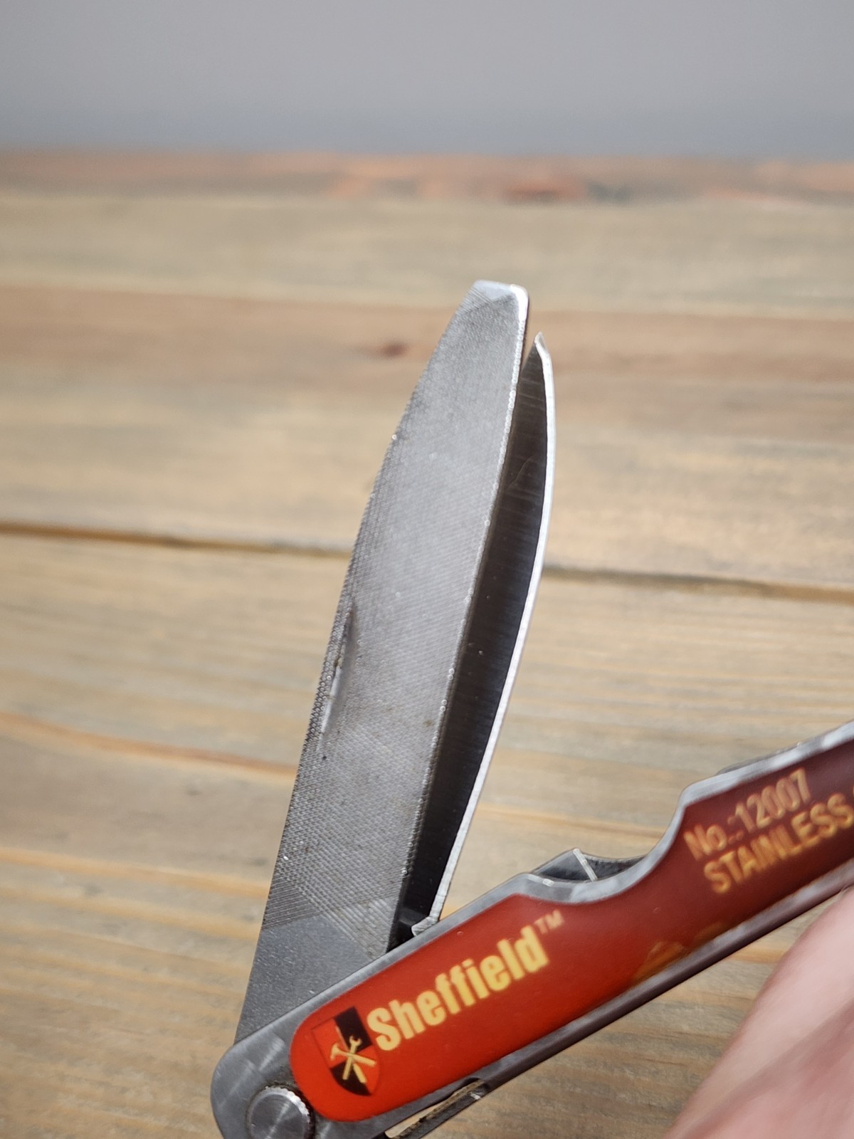 Sheffield Stainless Steel Folding Pliers & Multi Tool NO. 12007