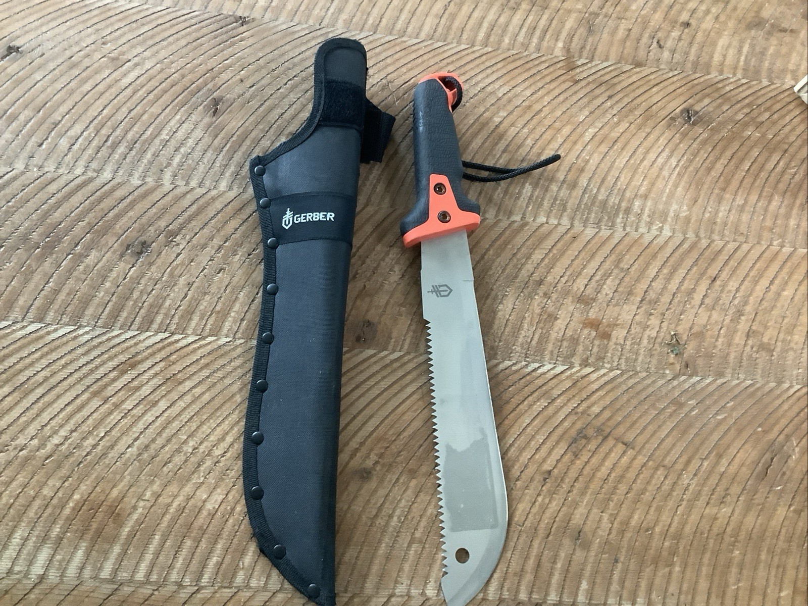 Gerber Compact Clearpath Machete Back Saw Sharp Sheath