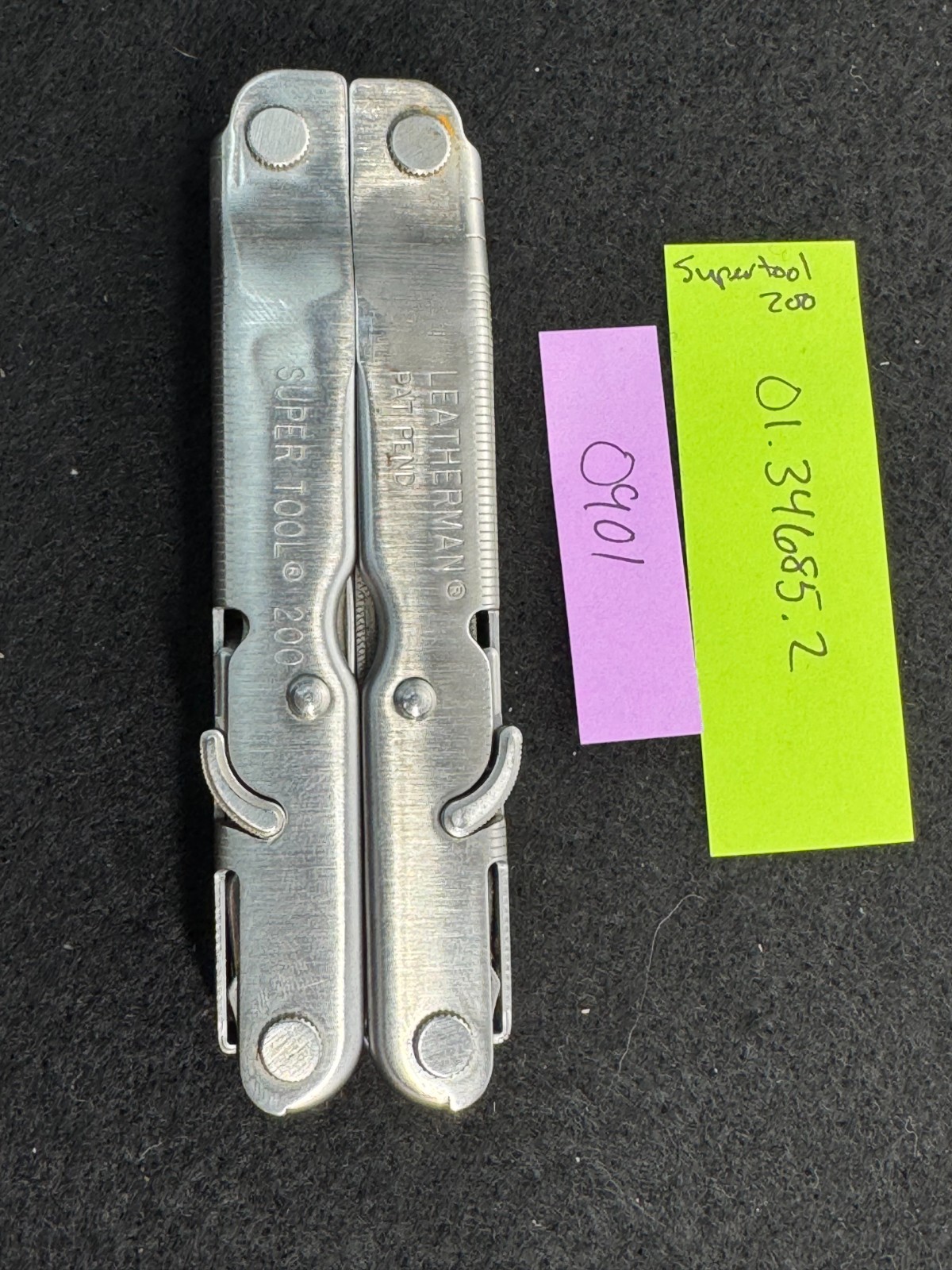 Leatherman Supertool 200 stainless Steel Multitool retired
