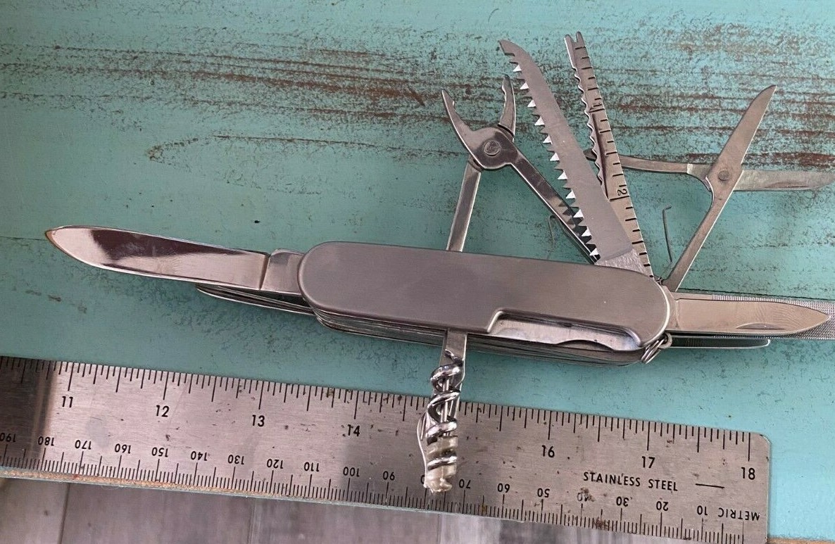 Multi-Function Pocket Knife with Belt Pouch