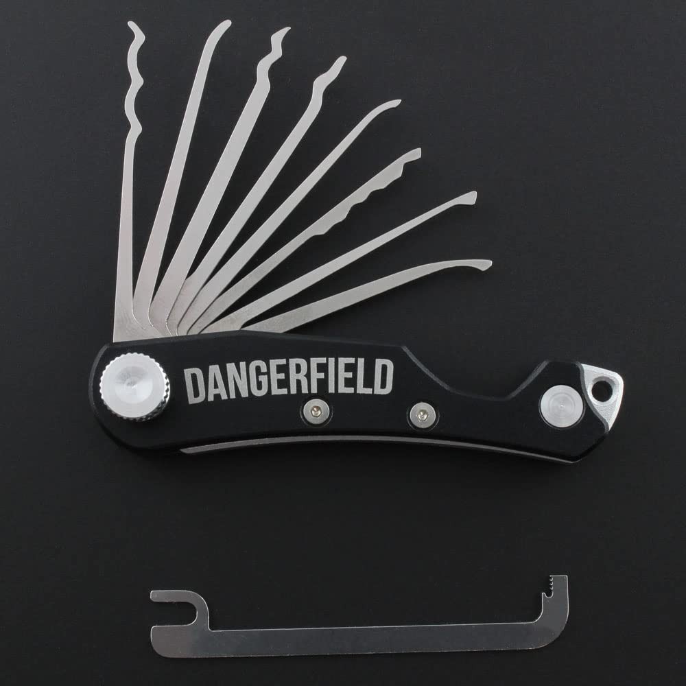 Skeleton Lock Picking Kit Multi Tool Compact DietrichSet Pocket Multi Tool,…