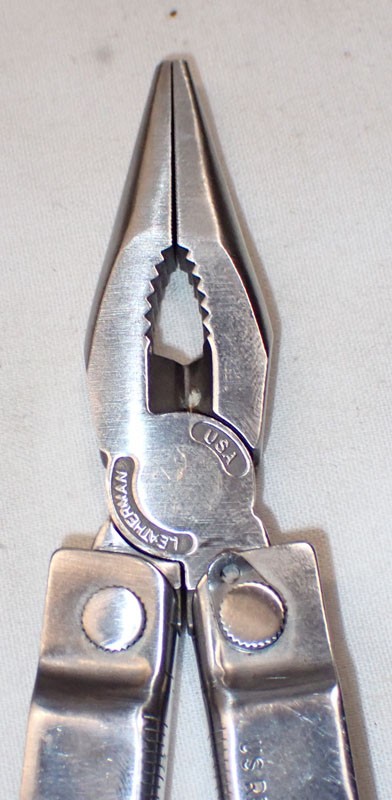 Leatherman PST, Original with leather Sheath & Rare Tool Adapter Kit