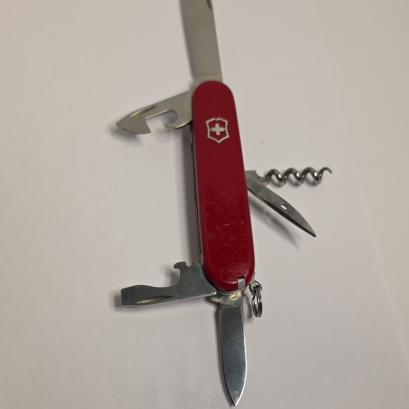 Victorinox Swiss Army Tinker Small Red Multi-Tool Knife Corkscrew Openers 7-Tool