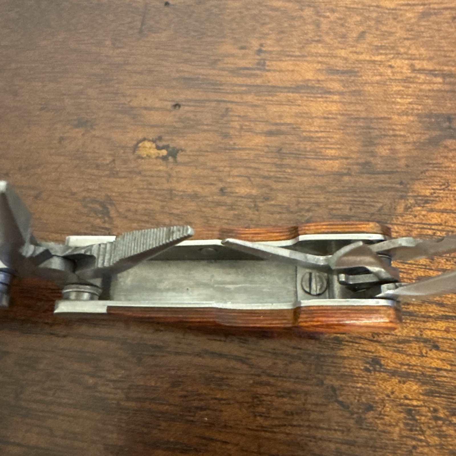 VINTAGE Guidesman 9 Multi-Tool, Pliers, File, Screwdriver & More, W/ Nylon Case
