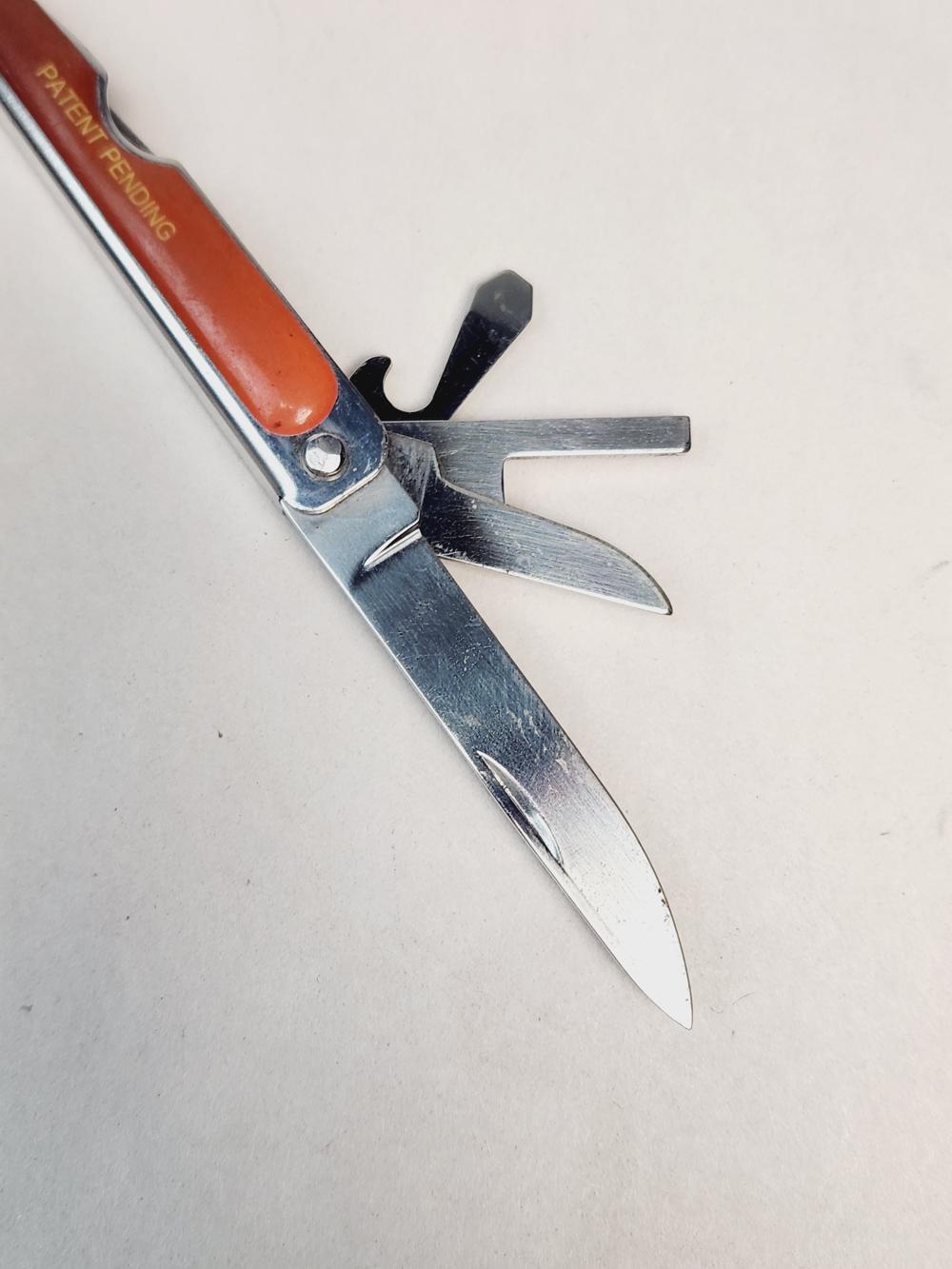 Great Neck Stainless Steel Utility Knife (12000) w/ Fabric Case – Vintage