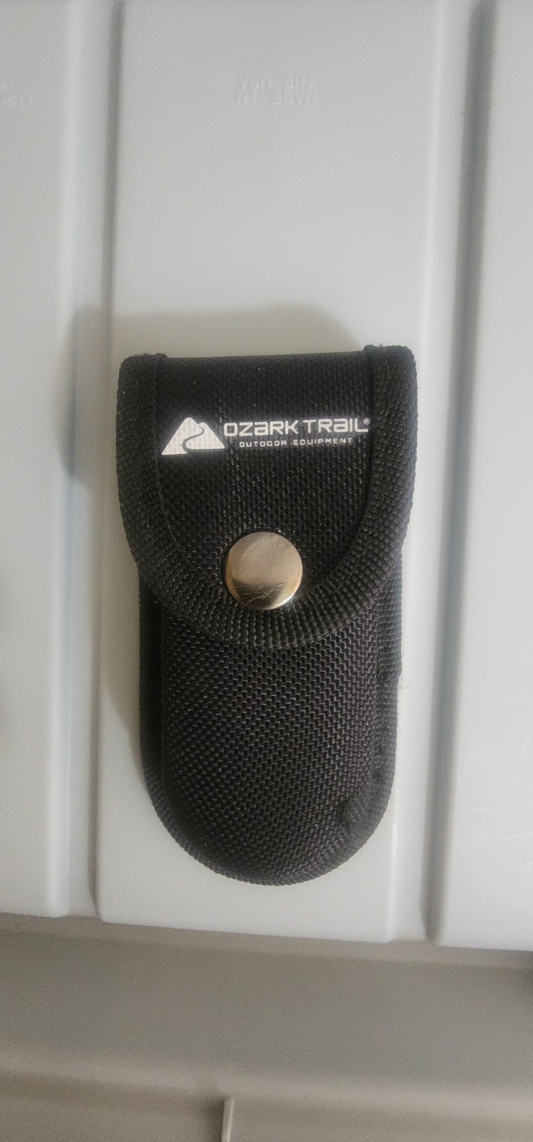 OZARK TRAIL Stainless Steel Multi-Tool W/ Nylon Belt Pouch + Wartech Knife