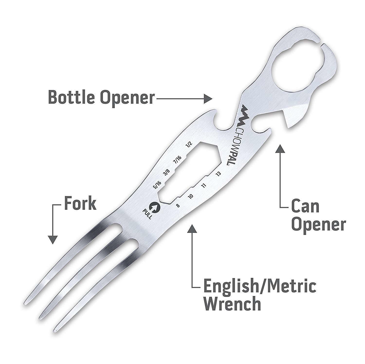 Outdoor Edge CHOWPAL Outdoor Mealtime Multi Tools 420J2 Stainless Steel