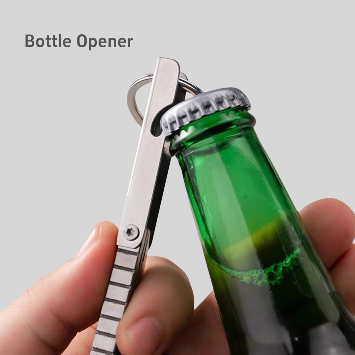 11-In-1 EDC Multi Tool with Pocket Knife for Men, Stainless Steel Bottle Opener