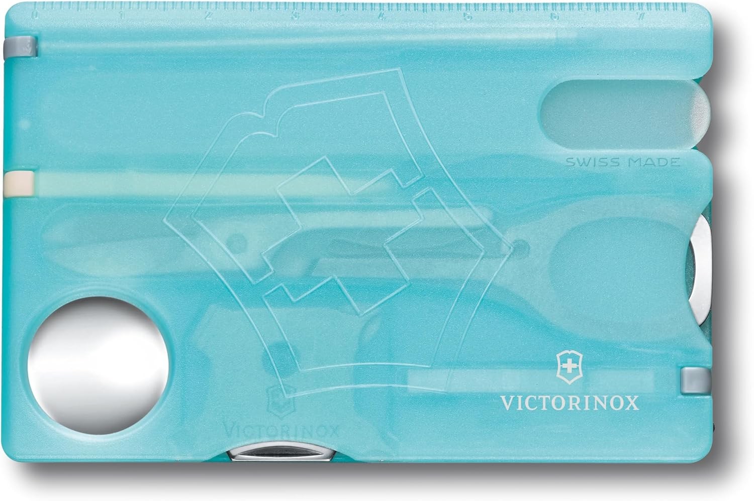 Victorinox VIC-0.7240.T21B1 SwissCard NailCare Aqua 81mmNEW