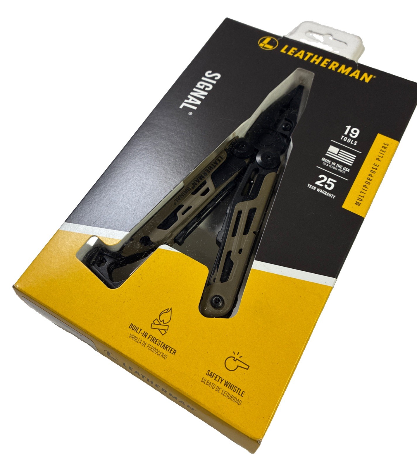 LEATHERMAN Signal 19-in-1 Multi-tool for Outdoors Camping Hiking Fishing