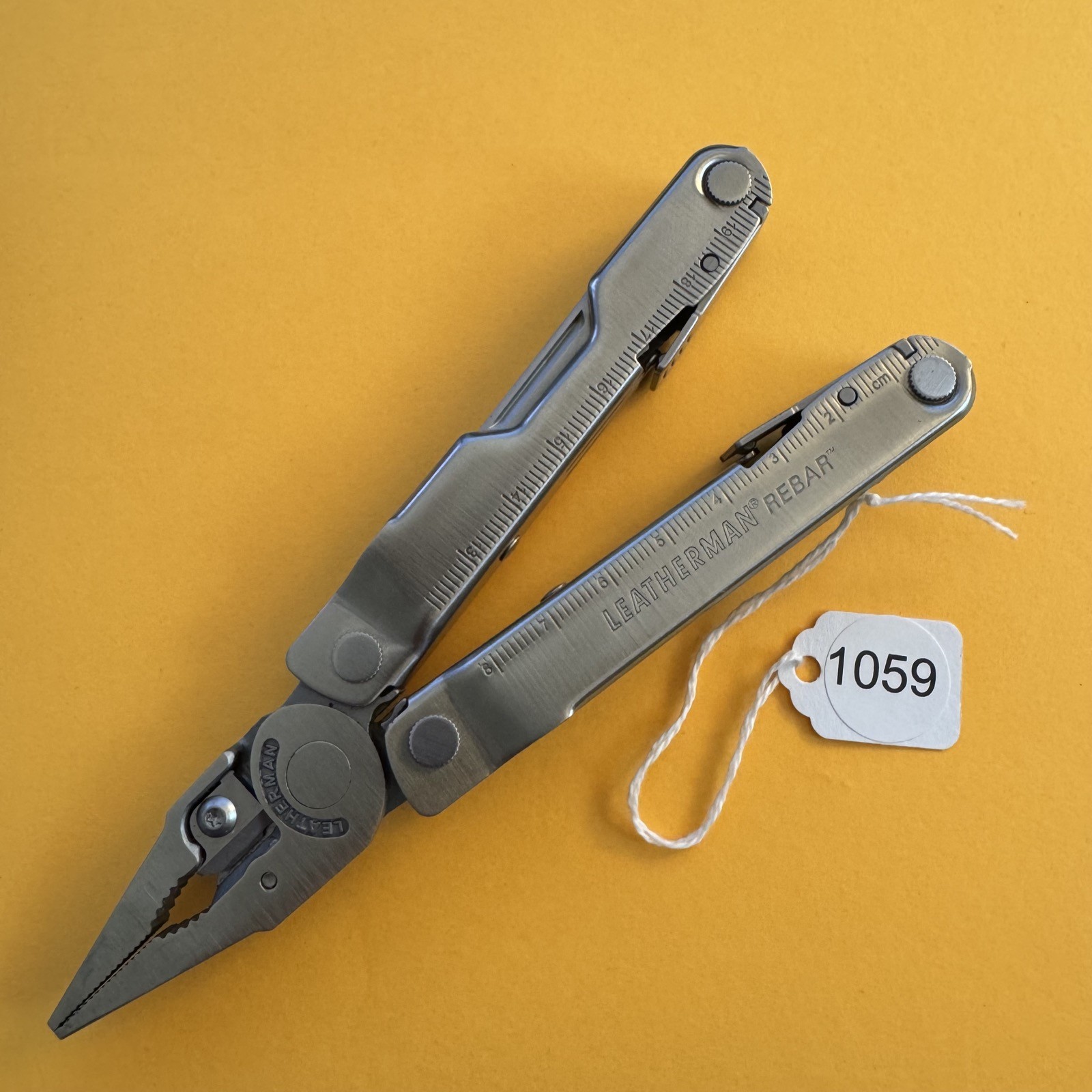 Leatherman Rebar Plier Multi-Tool Pocket Knife Nylon Sheath Stainless EDC #1059