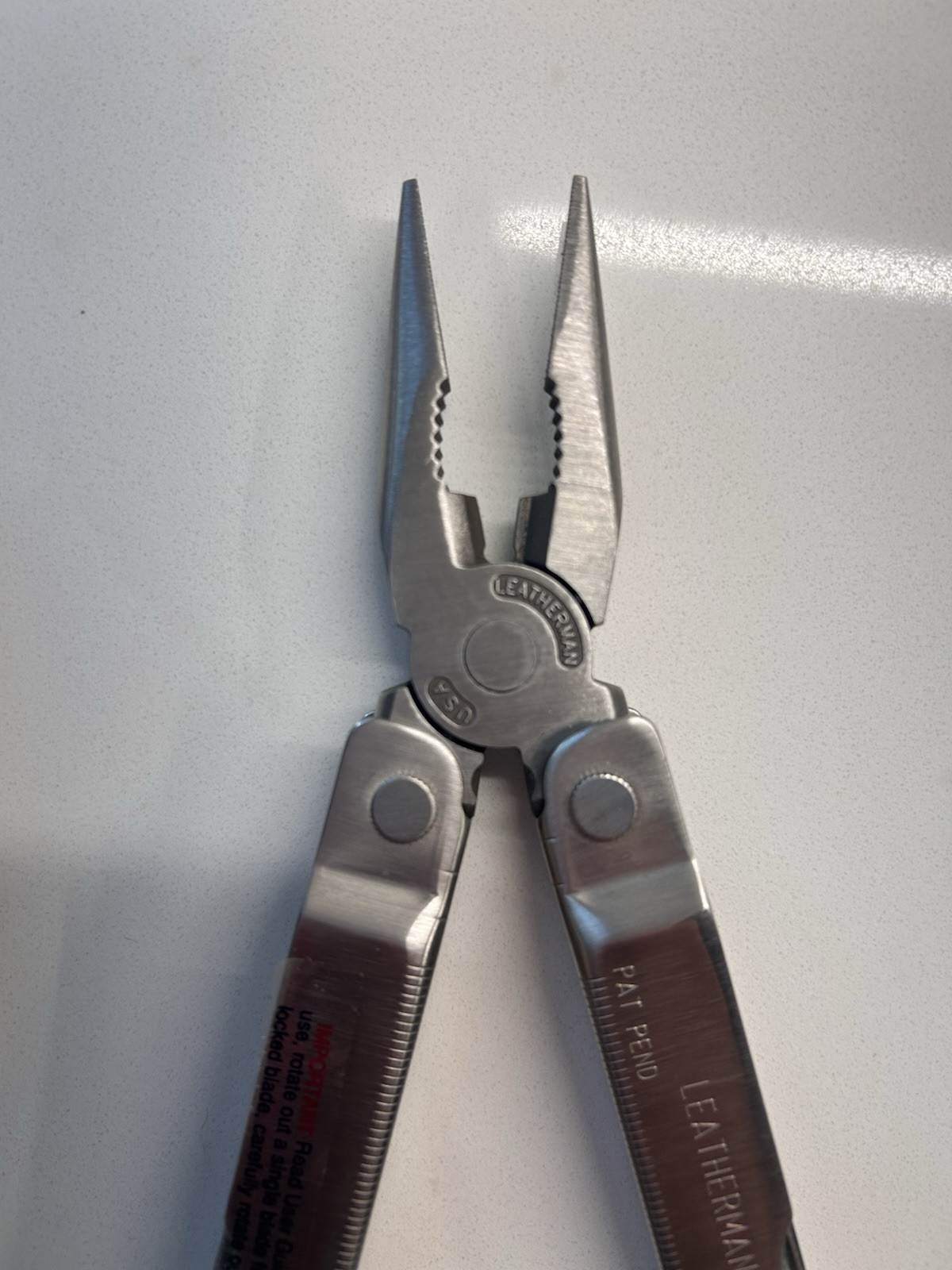 NEW FIRST GENERATION Leatherman Original Super Tool Supertool Multitool Crimped