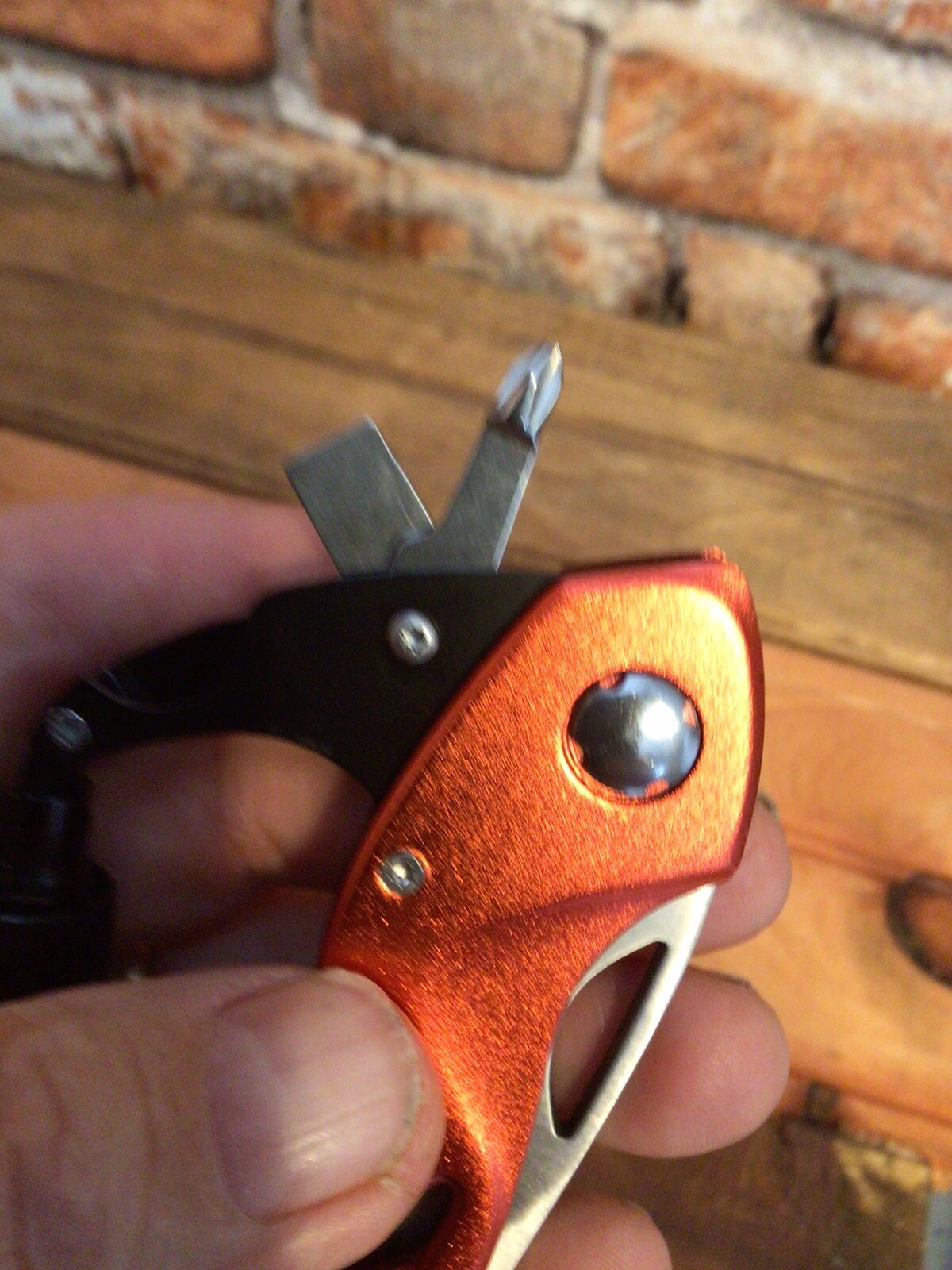 “Fix-it” Brand Carabiner Multi-tool Great for Campers, Hikers, DIY’s Great Gift