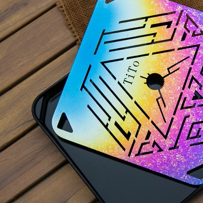 Titanium Metal Plate Matrix CNC Precision Crafted – PureTitanium.