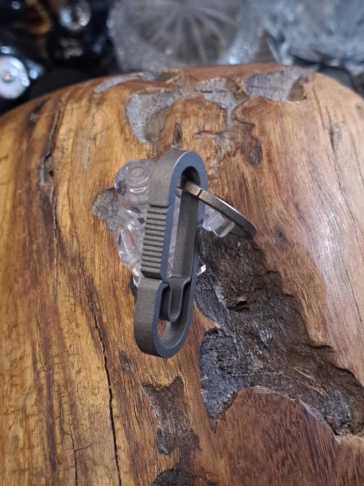 Pro Series Super Mini EDC Titanium Carabiner Keychain