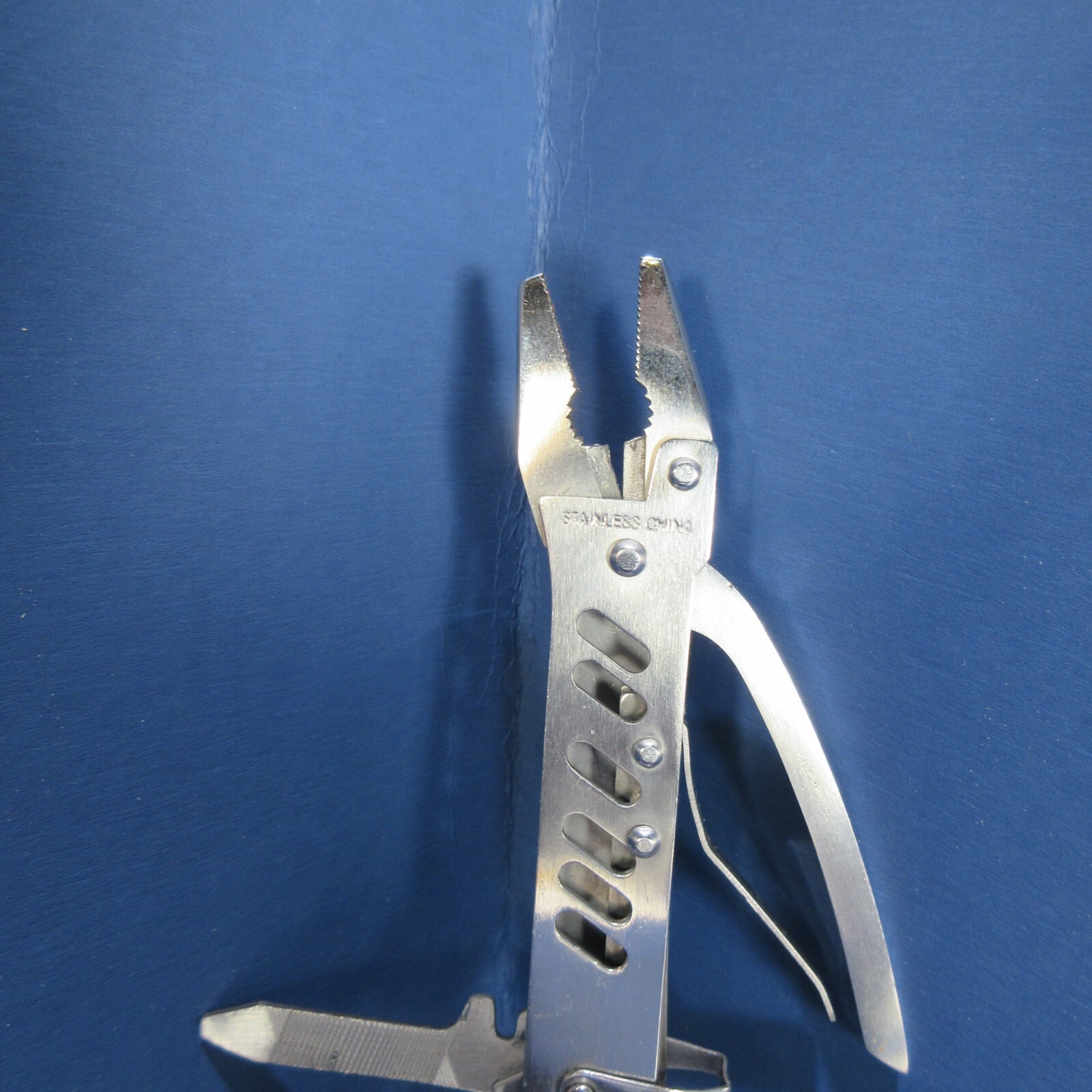 Multi-Tool All Stainless-Steel w/Pocket Clip & Nylon Belt Sheath EDC