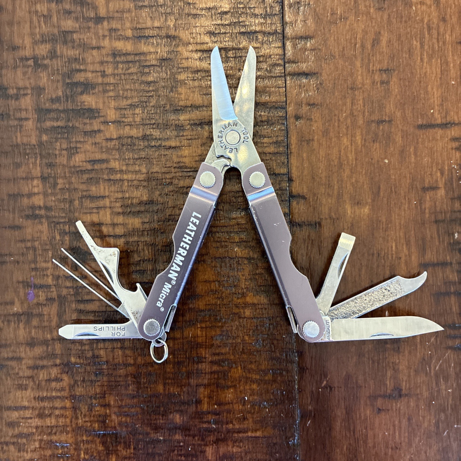 Leatherman Micra Anodized 10 in 1 Multitool Anodized Aluminum – 01/17