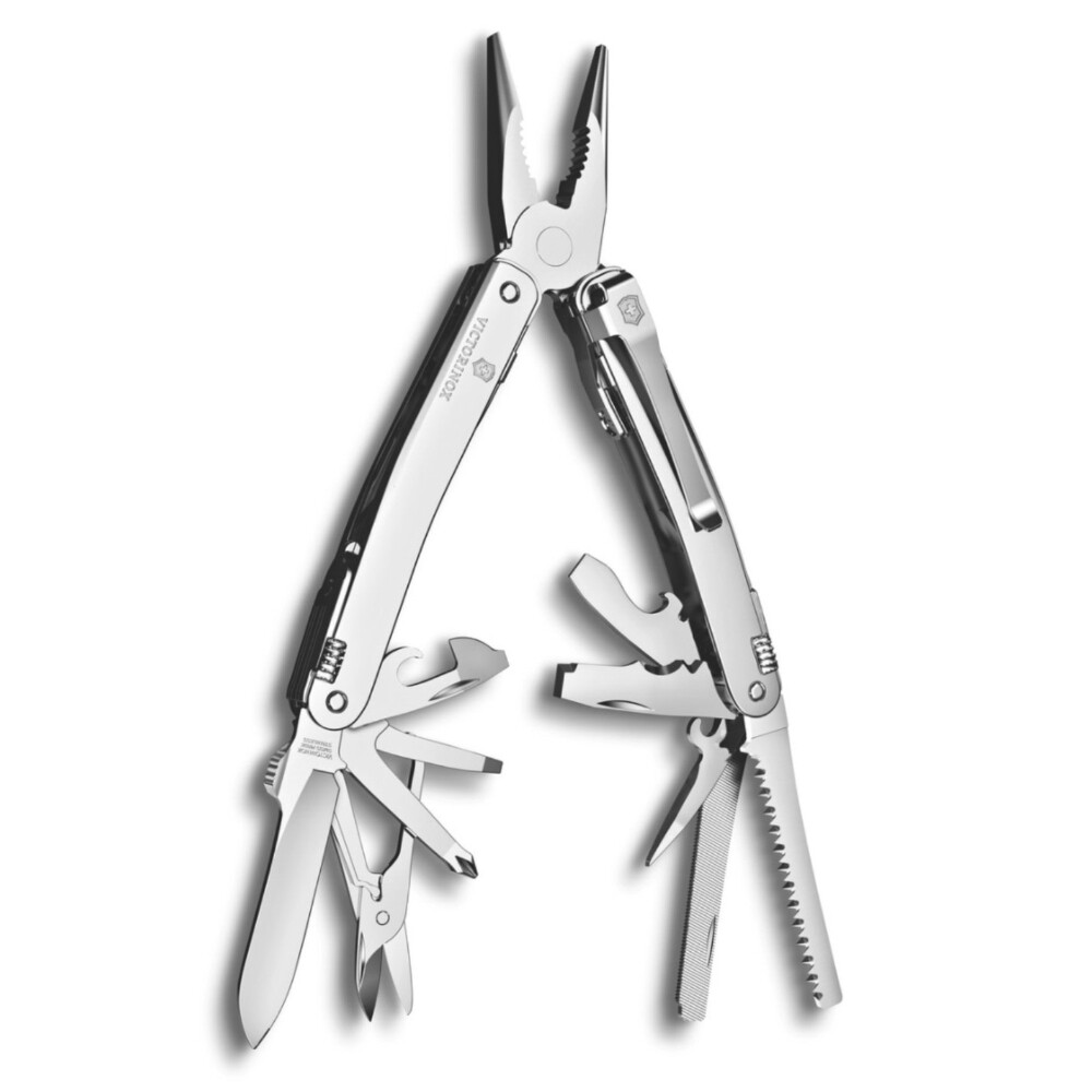 Victorinox Stainless Swiss Tool Spirit MX Multi-Tool + Clip 35321
