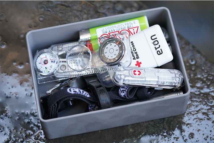 Titanium alloy Survival Box CNC Engraving Apocalypse Survival Storage Box