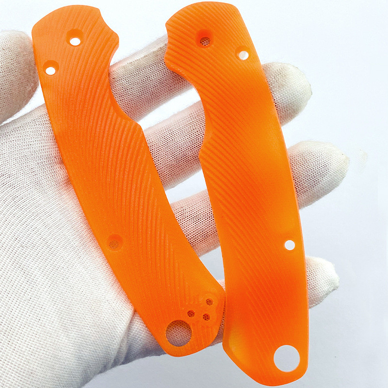 1 Pair G10 Material Knife Handle Scales for Spyderco C81 Para 2 Folding Knives