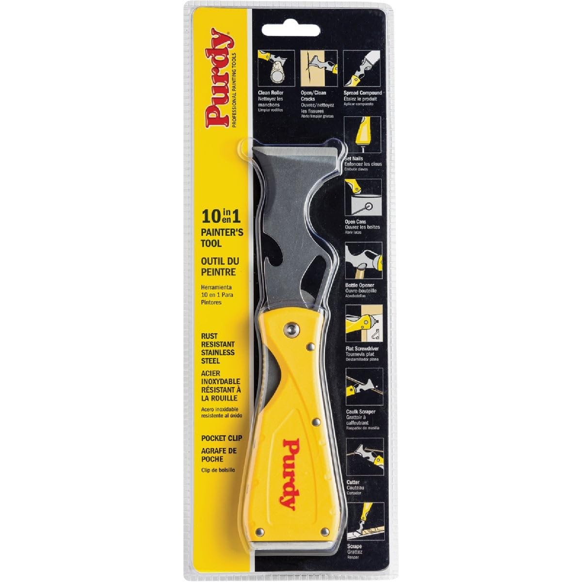 Multi-Utility Tools 10-in-1 Folding Prep Tool