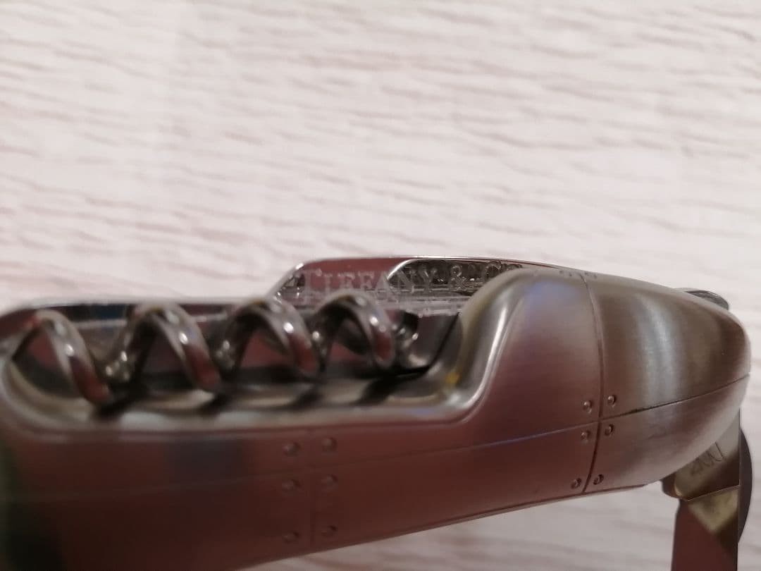 Rare Tiffany & Co Swiss Army Style Multi Tool Pocket Knife Stainless Steel