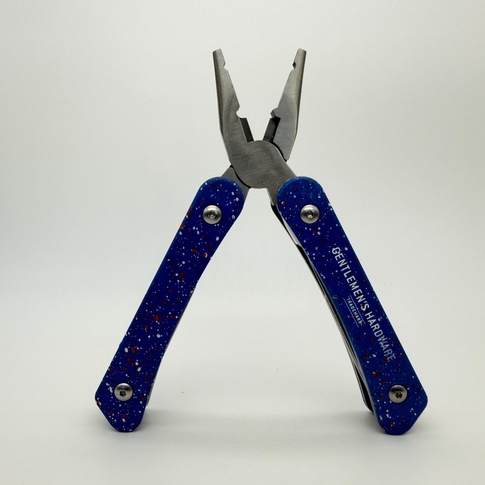 Gentlemen’s Hardware Wilderness Multi-Tool Blue Speckle 12-in-1 EDC Camping