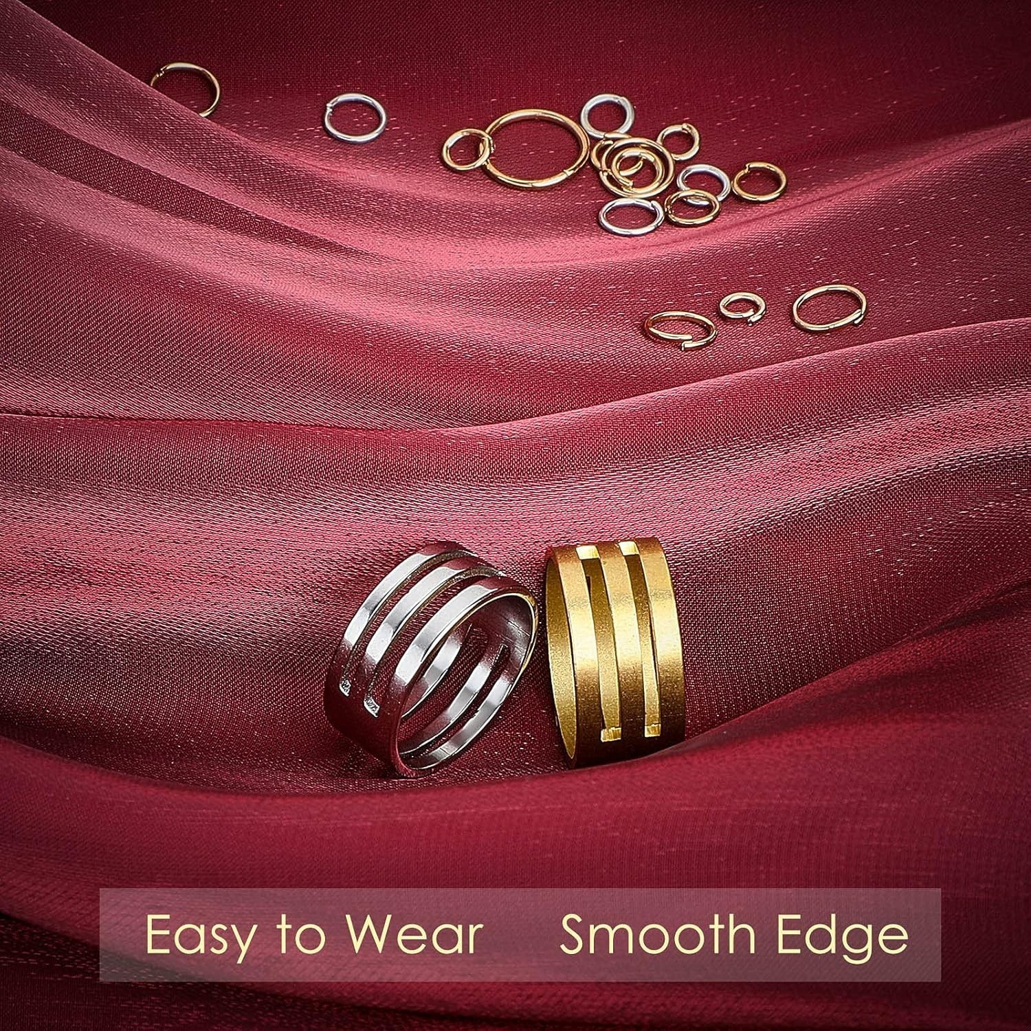 Exquisite 2-Piece Jewelry Ring Opener Set – Durable & Fashionable Design