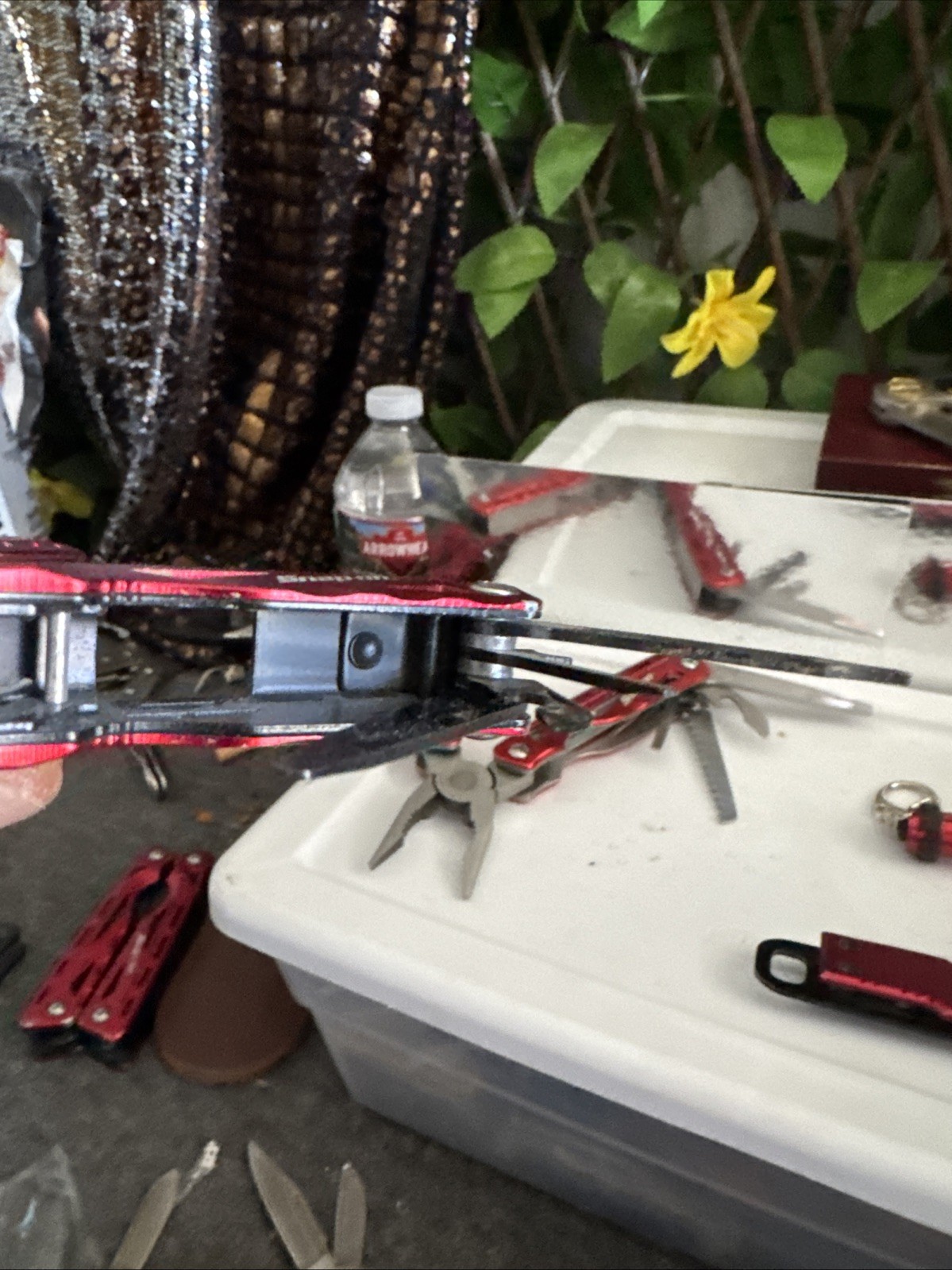 Snap On Tool Multi Tool Set. 2 Tools (reg/mini) 1 Knife And 1 Mini Flashlight