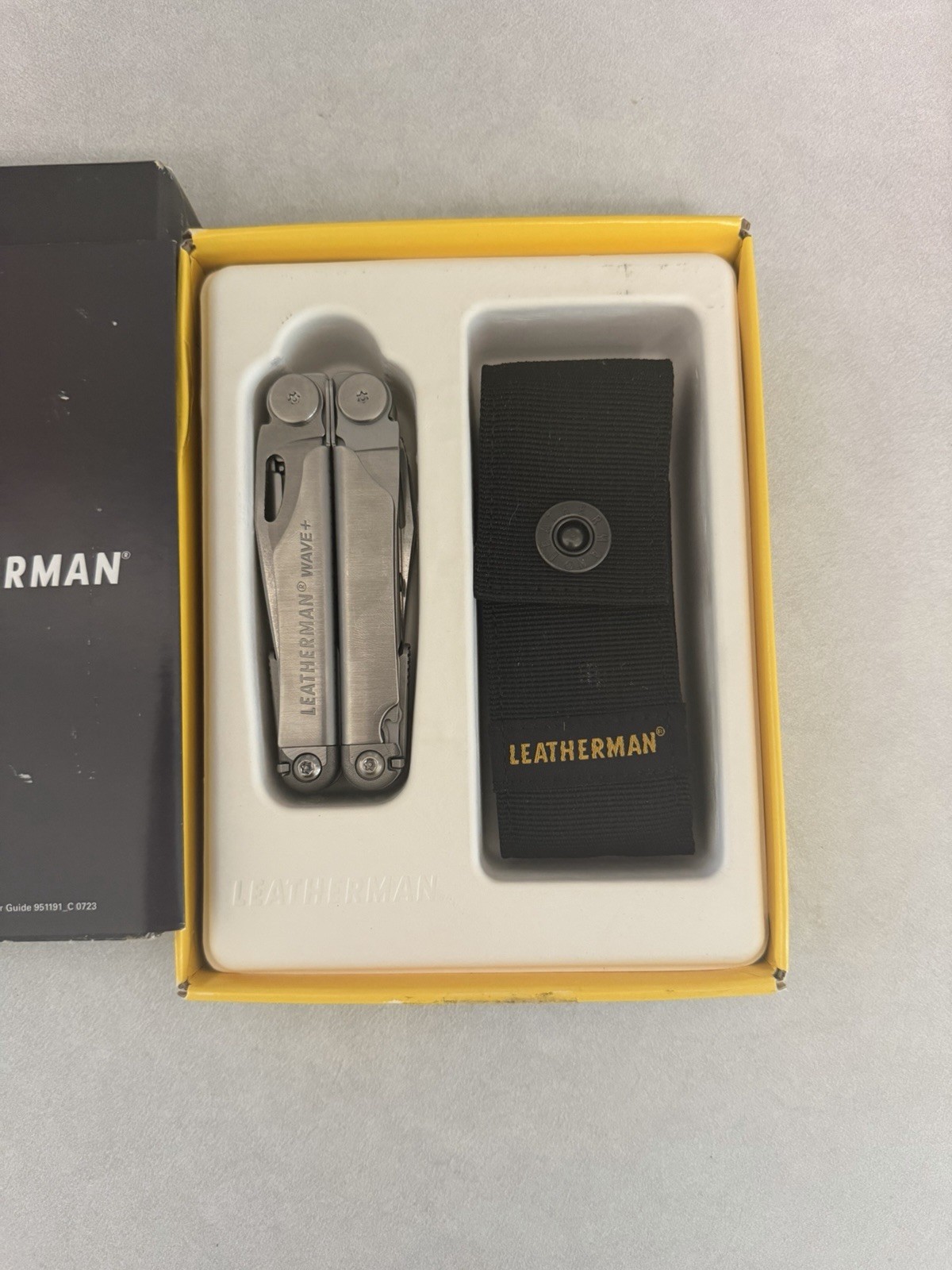NEW Leatherman Wave Plus Multi-Tool 18-in-1 Stainless Steel w/ Sheath