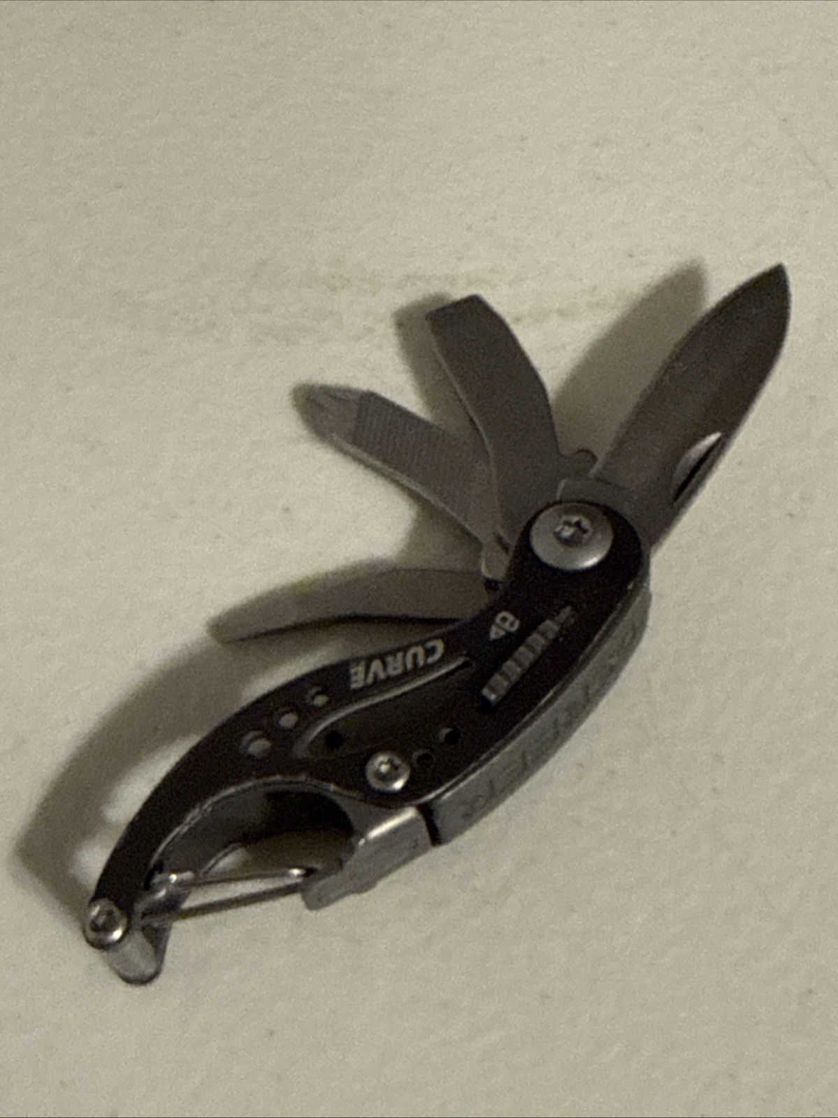 Gerber Curve multi-tool, silver and gray