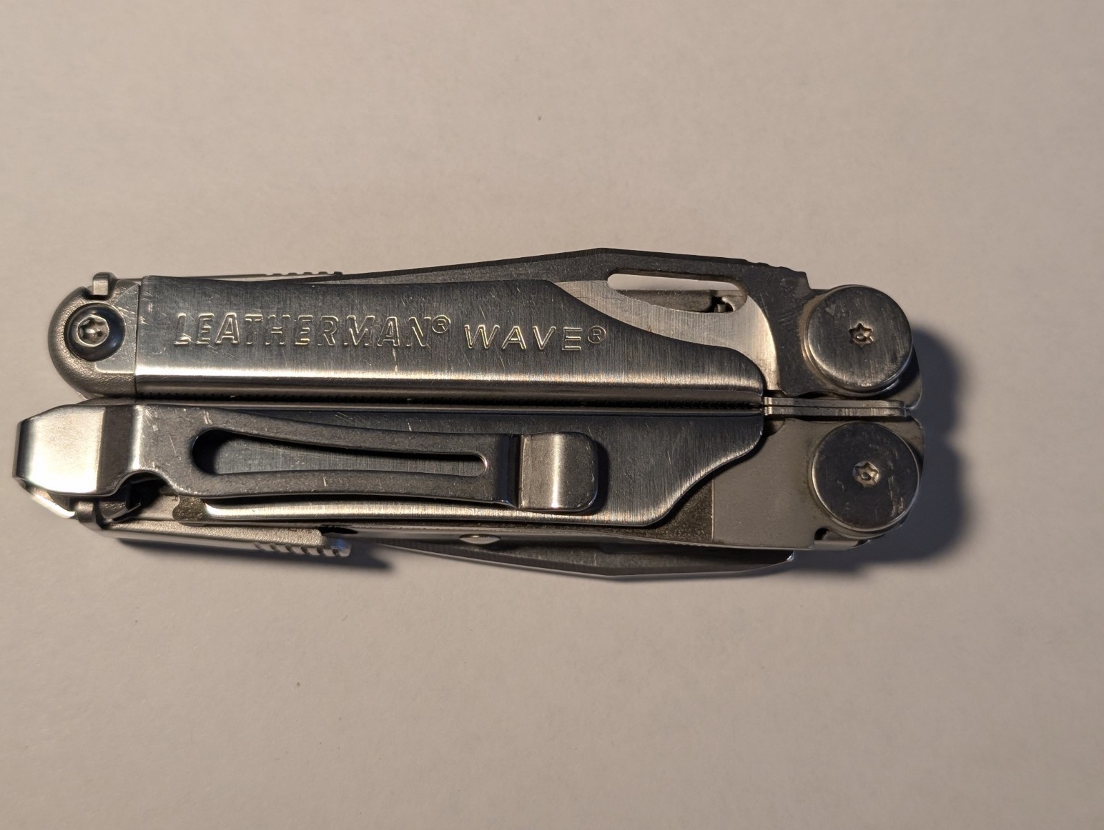 Leatherman Wave Multitool W Sheath and Bits Good Shape See Pics!