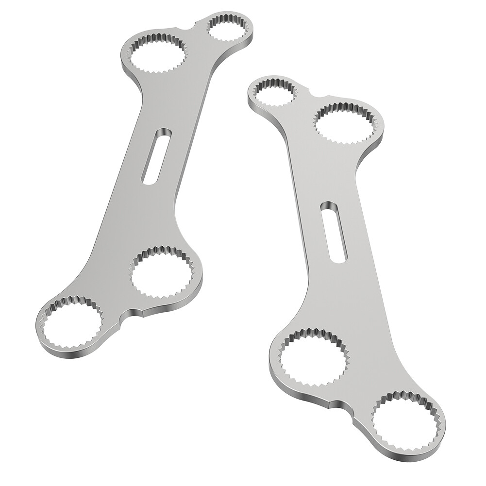 2X Parse Wrench Multitool Spanner For Leatherman Disassembly Tool – Bone Design