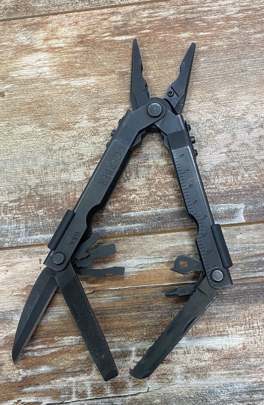 Gerber MP Black Oxide Multipliers Set Knife screwdriver USA Made 1
