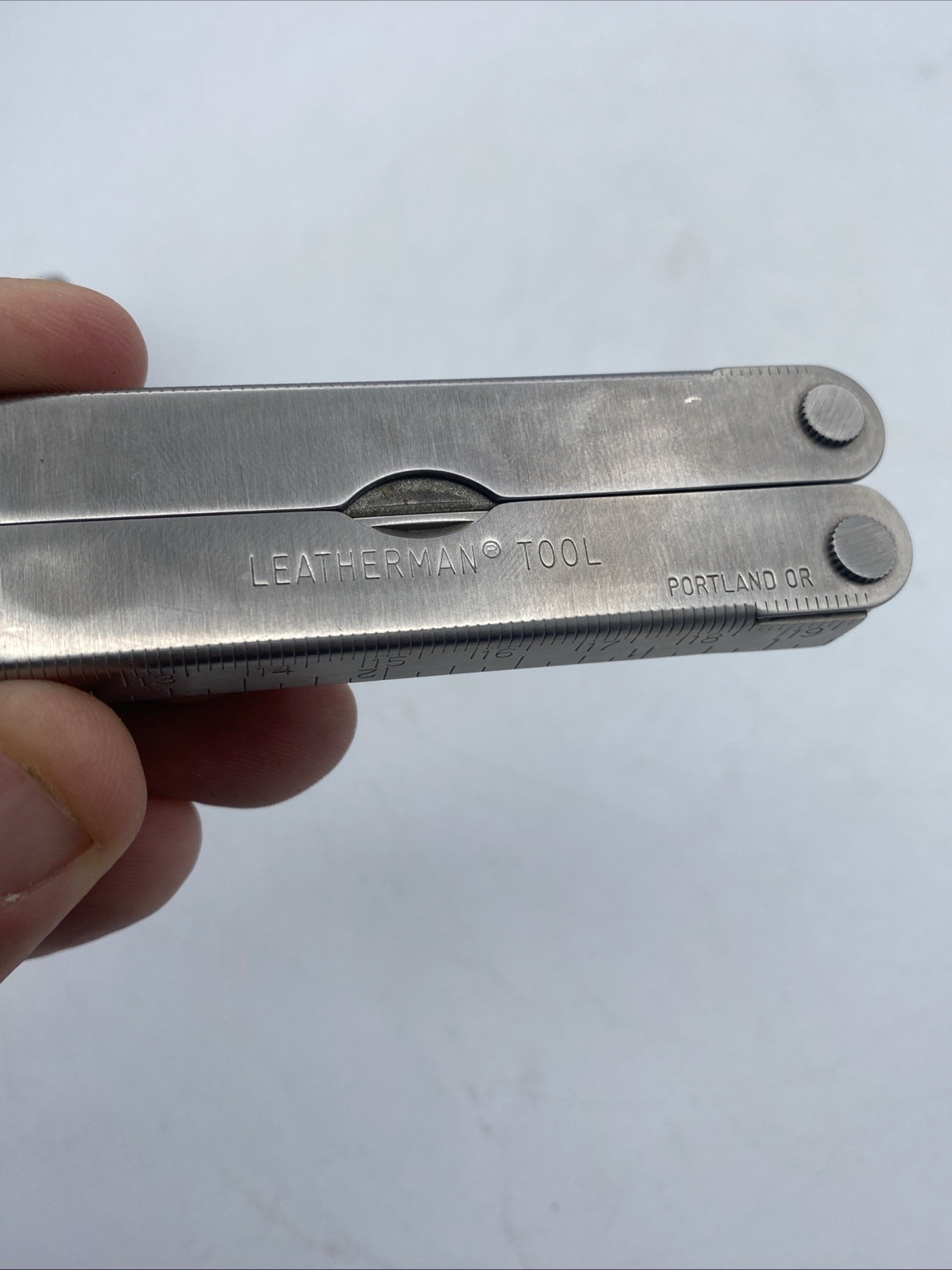 1995 Vtg Original Leatherman Multi Tool Portland Leather Sheath USA Gently Used