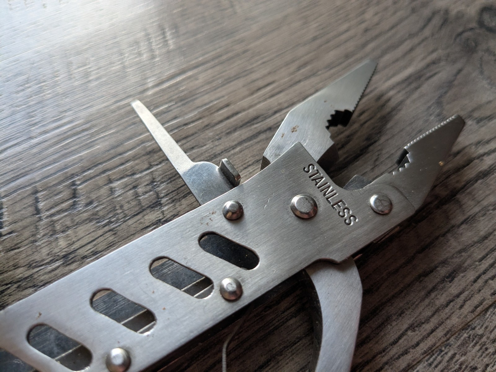MAXAM 6″ Multi-Tool Folding Pliers All Stainless Steel Survival Knife Tools