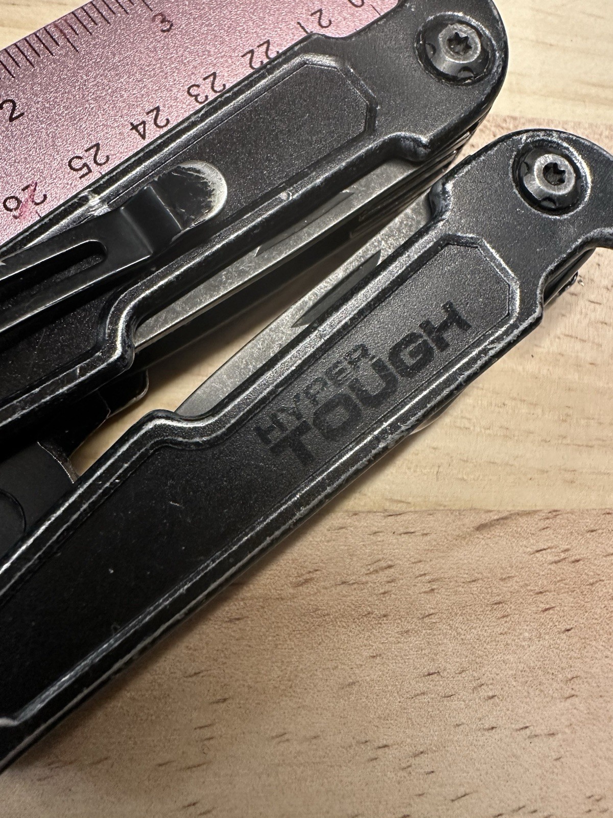 Hyper Tough 10-in-1 Multi-tool Letterman Style Locking