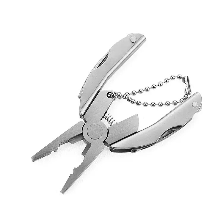 6-in-1 Stainless Steel Multifunctional Pliers Multi Tools Set with Sheath