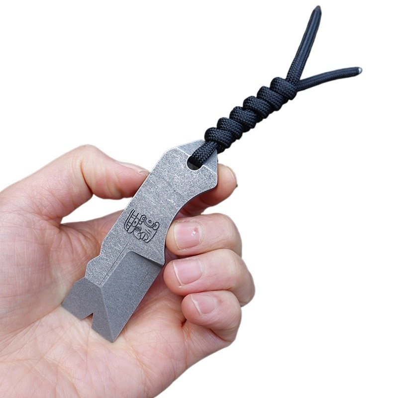 Premium M390 Steel Pry Bar EDC Multi Tool Hardness 58-60HRC – Customize