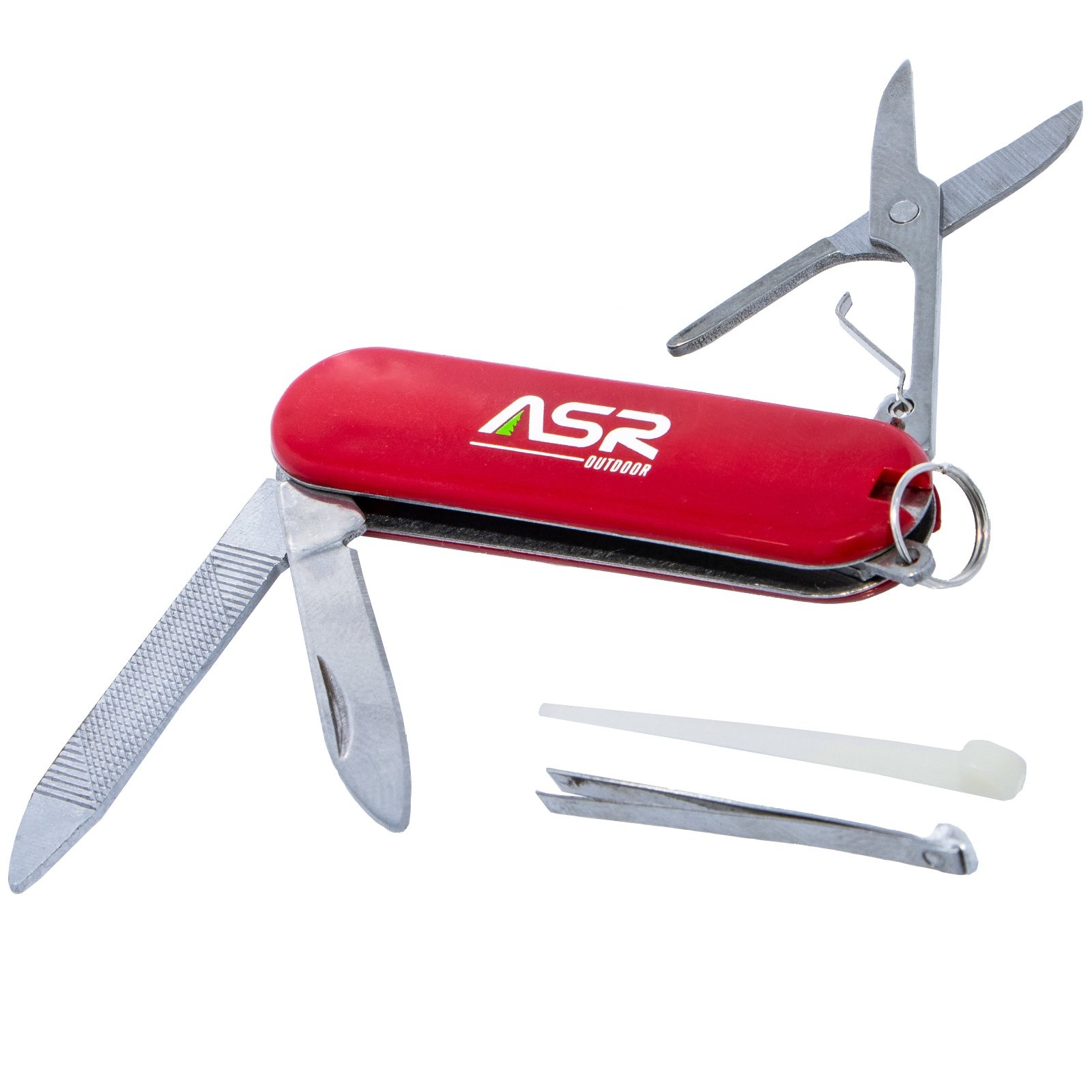 ASR Outdoor 5 in 1 Small EDC Mini Pocket Knife for Camping and Stocking Stuffer